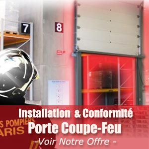 Installateur & Installation Porte Coupe- Feu
